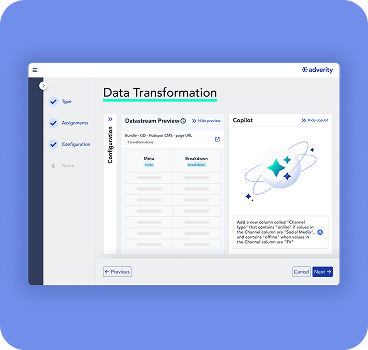 SUI - Connect - Transformations - Copilot - purple