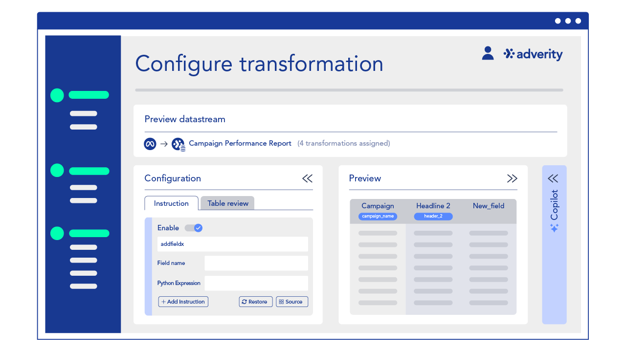SUI_OnlyWebsite_Egyptian Blue_Configure and preview transformation